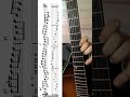 Joe Pass' lick over IIm V7 I #shorts