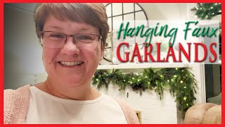 Hanging Faux Garlands - Simple Christmas Greenery Decor - 🎄🌿🤶🏻