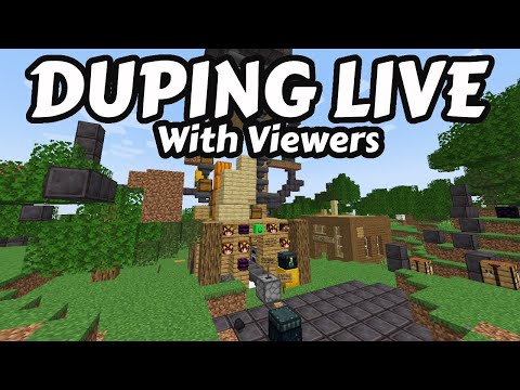 Minecraft Duping Live - Come Join Me!