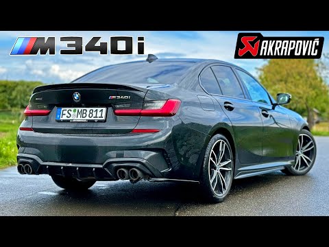 BMW M340i AKRAPOVIC ist LAUT & LEGAL 👮‍♂️// TEST auf AUTOBAHN