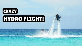 FLYING WITH A WATER JETPACK! | Jetblade Barbados - YouTube