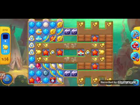 ♡ fishdom gameplay/ level 5751 / It is like the ads? / thank you ☆