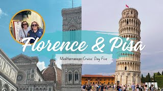 NCL Escape: Explore Florence & Pisa on our Mediterranean Cruise Adventure 🇮🇹 🌟🍷🏛️
