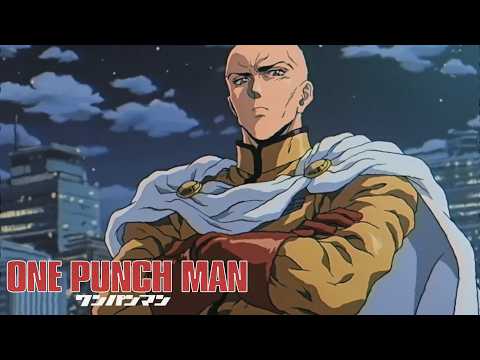 One-Punch Man 80s Retro Anime Style