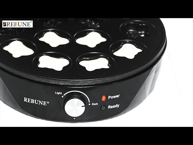 ريبون صانعة بان كيك الفراشة 1200 واط- أسود - RE-5-...