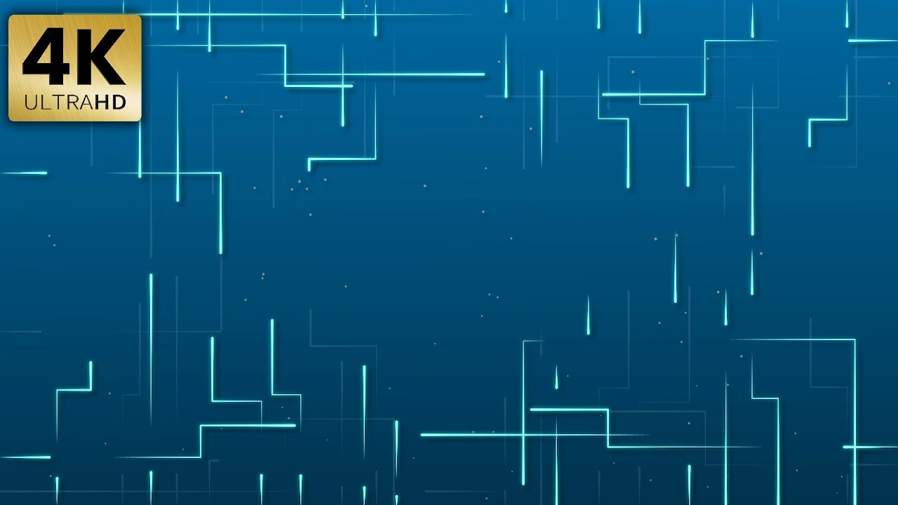 Digital Circuit Lines Modern Animated Background  Royalty Free Template Loop