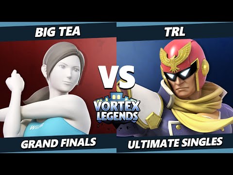 VL 36 GRAND FINALS - Big Tea (Wii Fit Trainer, Peach) Vs. TRL (Captain Falcon) SSBU Ultimate
