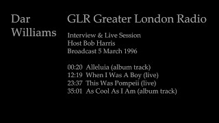 Dar Williams - When I Was A Boy / This Was Pompeii (live) - radio session - 05/03/1996 [Audio only]