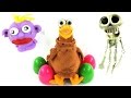 Surprise Eggs From Funny Chicken (full HD) Сюрприз ...