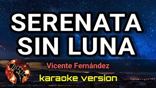 Serenata Sin Luna - Vicente Fernández (karaoke version)