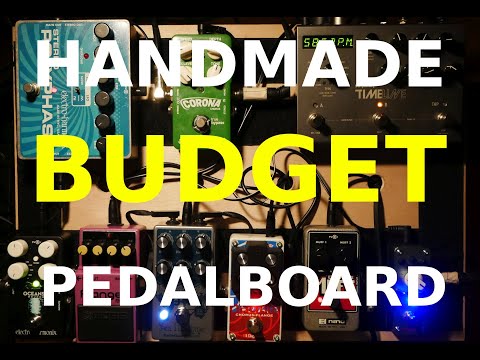 Pedals4Synths - Handmade Budget Pedalboard tutorial super easy 20-30 euros
