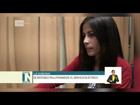 Restablecen paulatinamente servicio eléctrico en La Habana tras desconexión del SEN