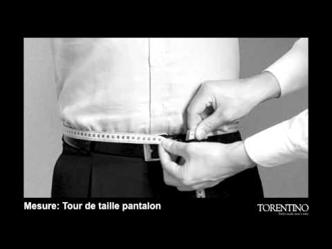 comment prendre taille pantalon