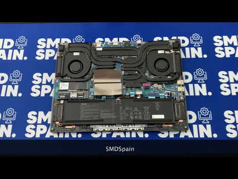 How to Upgrade M.2 Pcie Nvme SSD RAM ASUS Rog Strix Scar 15 G533 Disassembly
