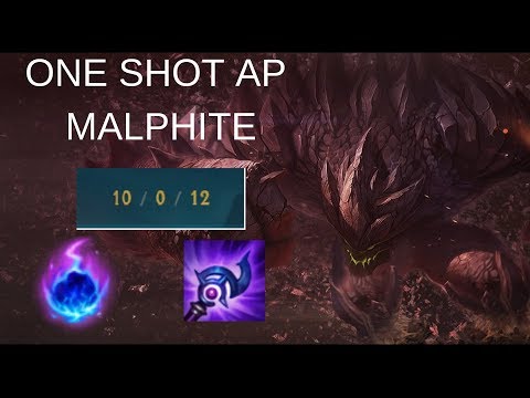ONE SHOT AP MALPHITE! ABUSE LANE AND MAKE THEM SURRENDER
