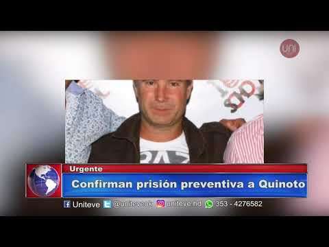 Prisión preventiva para Quinoto