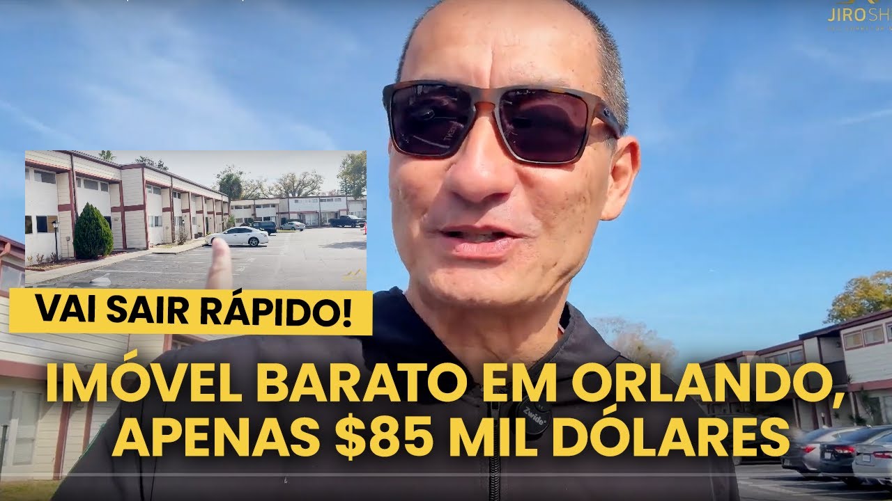 Imóvel por apenas $85 mil dólares próximo ao Aeroporto de Orlando