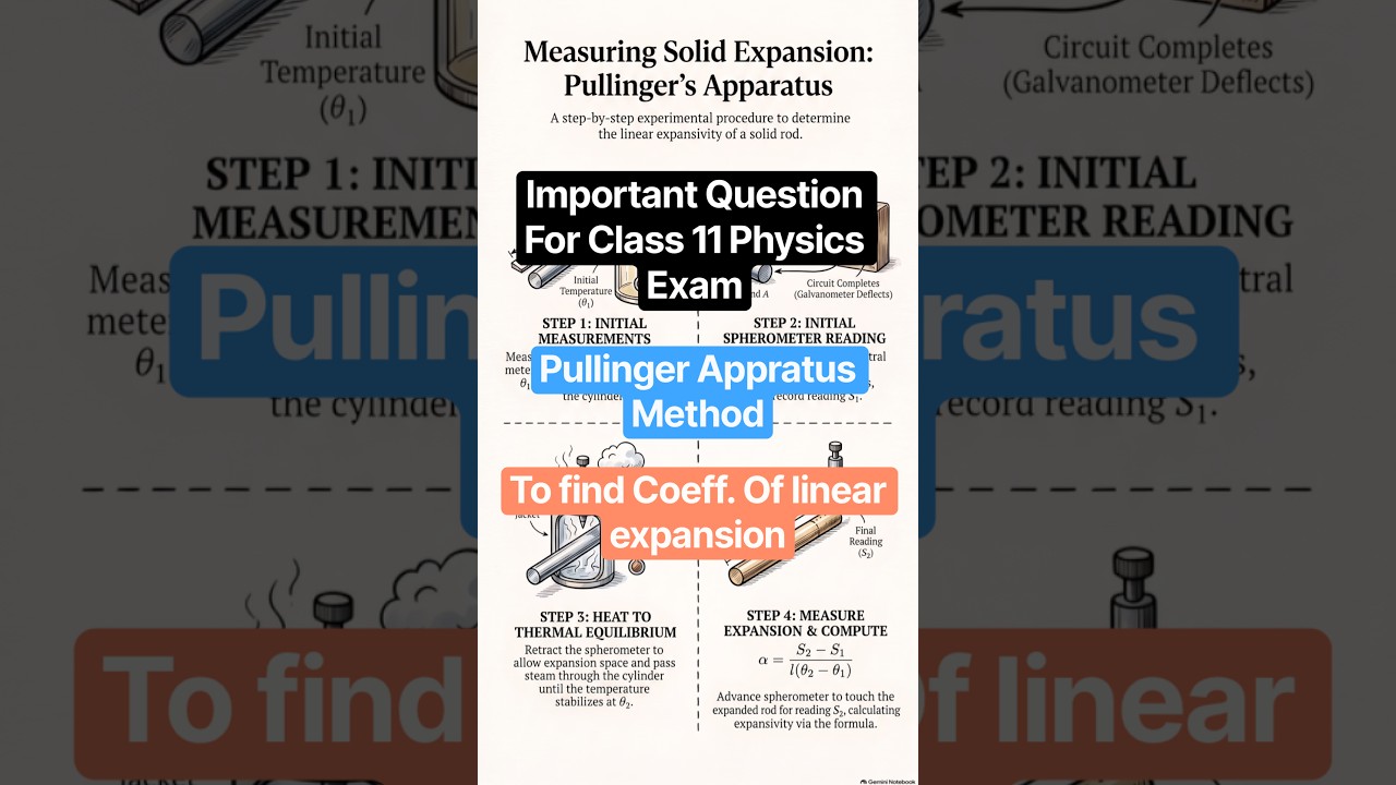 Mastering Physics: How to Measure Linear Expansivity with Pullinger’s Apparatus