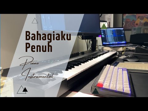 Bahagiaku Penuh - GMS Live | Piano Instrumental (with Lyrics)