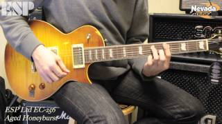 Video thumbnail for ESP Ltd EC-256 Guitar in Aged Honeyburst - Sam Bell @ PMT by PMTVUK