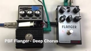 Video thumbnail for PBF Flanger By ADA - Chorus Comparison by ADA Amplification