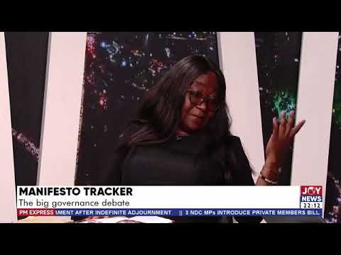 Manifesto Tracker: The NPP govt is committed to the constitution - Gloria Boadu. #PMExpress