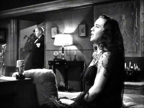 Deanna Durbin sings 'Danny Boy' for Charles Laughton in "Because of Him" (1945)