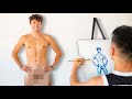 I Had Strangers Paint Me Naked