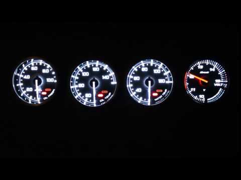 Defi (デフィ) Advance A1 & Racer Gauges- Startup/Closing Ceremony