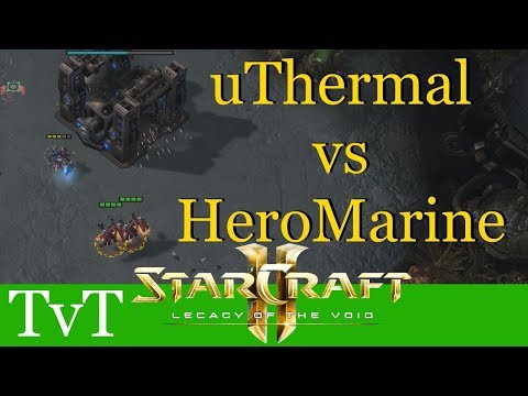 uThermal vs HeroMarine (TvT) - WCS Valencia - Starcraft 2: LotV Profi Replays [Deutsch | German]