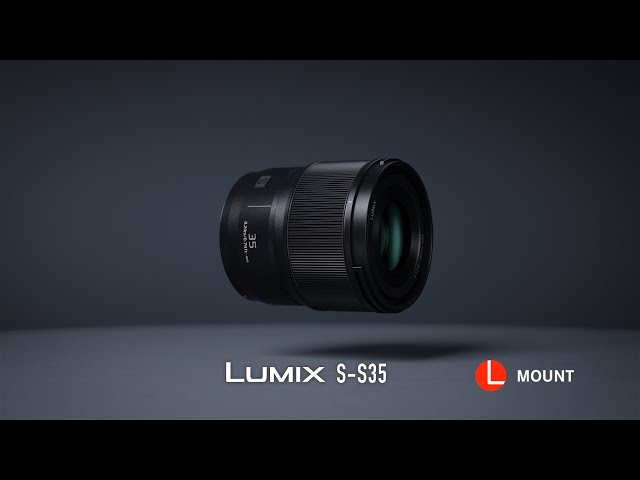 Vidéo PANASONIC LUMIX L 35 mm f/1,8 S