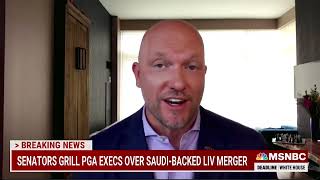 DEADLINE WHITE HOUSE: JULY 11, 2023 - SENATORS GRILL PGA EXECS OVER SAUDI TIES