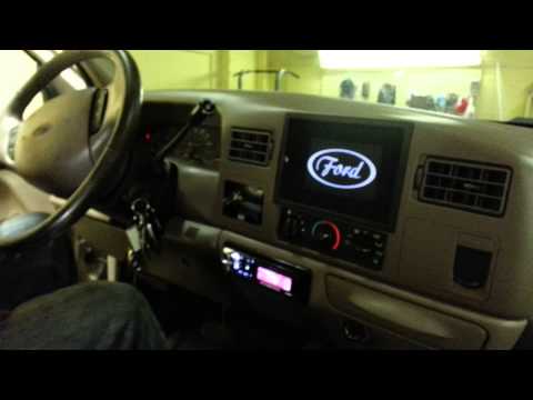 Motorized ipad mini install in a ford f350