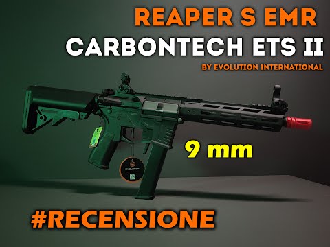 EVOLUTION REAPER S 9mm EMR CARBONTECH ETS2 || Recensione (ITA) || Turzo Airsoft || Softair