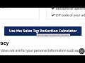 How to find the Schedule A 1040 Itemized Deductions Sales Tax Deduction Calculator online