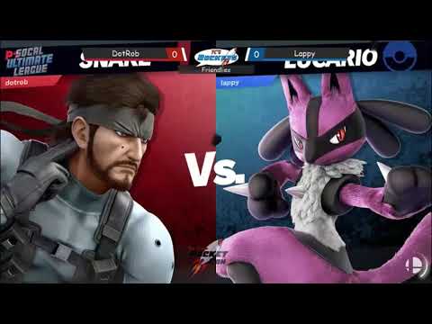 RocketCon 2019 - DotRob (Snake) vs Lappy (Lucario) Winners Round 1 - Smash Ultimate