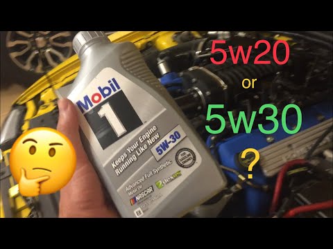 YouTube video about: What happens if I mix 5w20 and 5w30?