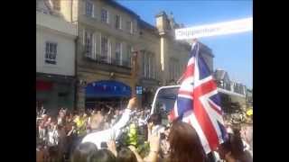 preview picture of video 'The Olympic Flame 2012 - Chippenham'