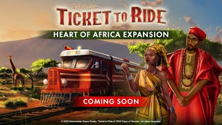 Watch and explore about Ticket to Ride - Heart of Africa Expansion DLC PC Steam CD Key