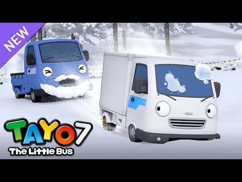 [NEW] Tayo S7 EP21 The Winter Festival with Sky l Tayo English Episodes l Tayo the Little Bus