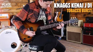 Video thumbnail for No talking...Just Tones | Knaggs Kenai J Tobacco Burst D1 by Peach Guitars
