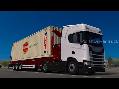 Ets2 1.27...PDT...Hammar Boxloader with 14 cargos V 7.0