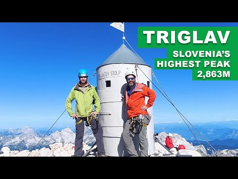 Climbing Triglav - 2,863m.