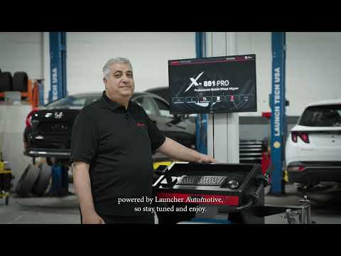 Precision Alignment Mastery: X-881 Pro Mobile Wheel Aligner Demo