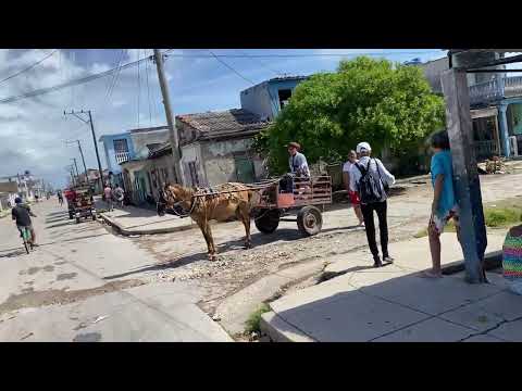 Cuba hoy las calles 2 de abril del 2026 por el pueblo de Caibarién 
