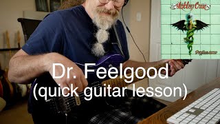 DR. FEELGOOD (quick guitar lesson)