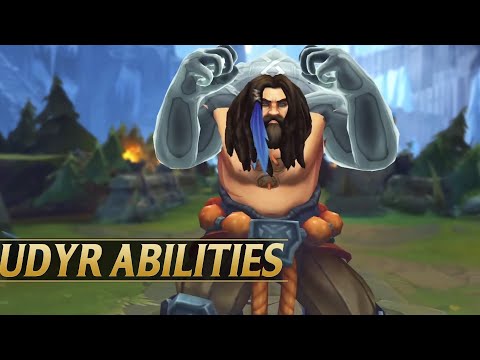 UDYR REWORK GAMEPLAY ABILITIES EXPLAINED - League of Legends