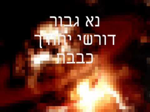 Aharon Segal MFG Trance "Ana Bechoach" Temporary Clip אהרון סגל - אנא בכח