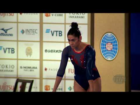 BRAVO Hope (USA) W - 2019 Trampoline Worlds, Tokyo (JPN) - Qualification Tumbling R1
