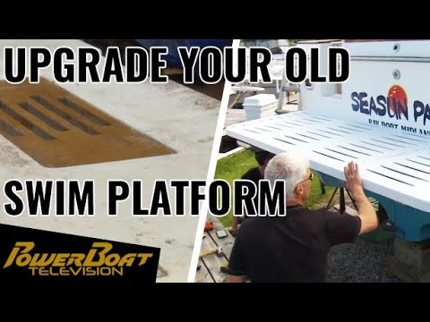 Massive swim platform upgrade, from rotten to aluminum | My Boat - but not really a DIY